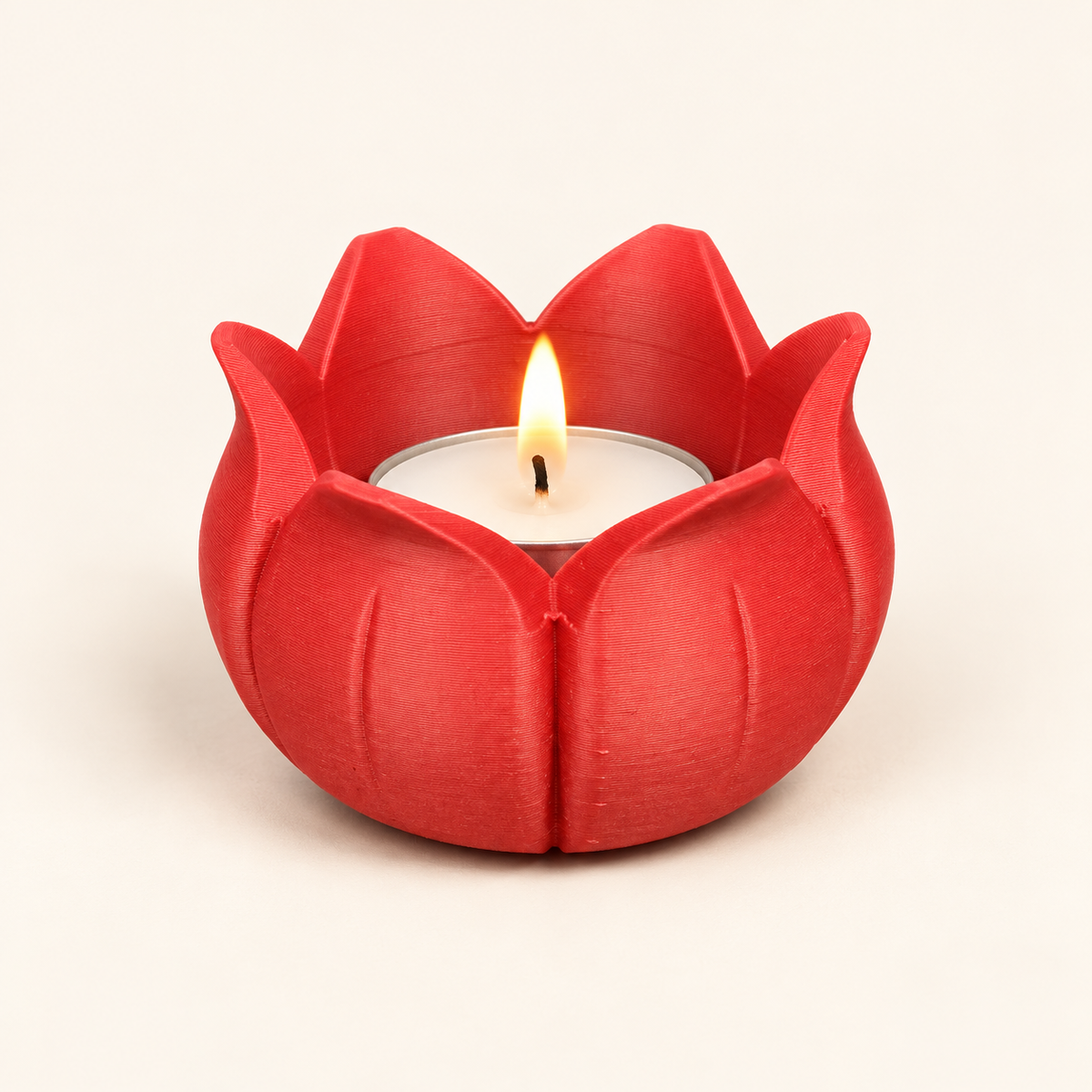 Portavela Flor de Luz