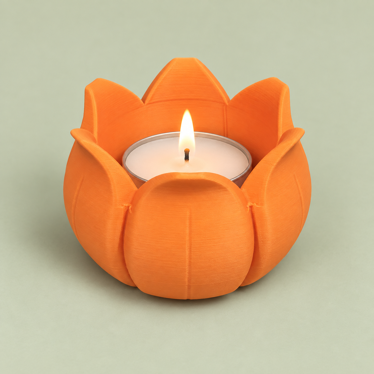 Portavela Flor de Luz