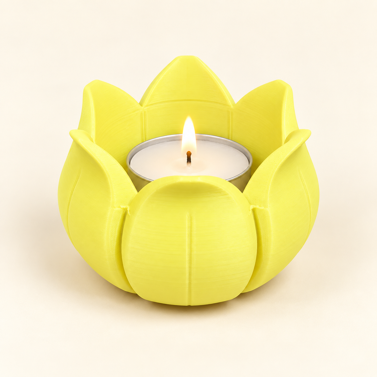 Portavela Flor de Luz